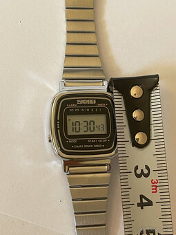 Retro digitálky damské s alarmem, stopkami - 10