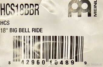 Meinl HCS Big Bell Ride 18" - 10