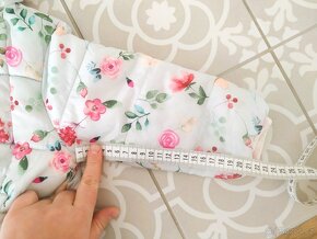 Kytičkovaná přechodová nádherná bunda Zara jarní jaro 92 - 10