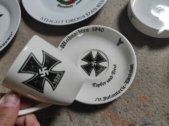 Porcelán,talíře,korbely a další - 10