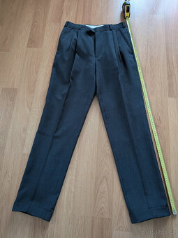 Pánský oblek, sako + kalhoty + vesta - 10