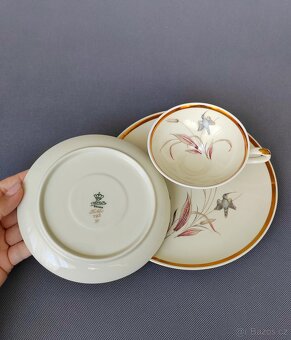 Elegantní bavorský porcelánový čajový set od Alka (Bavaria) - 10