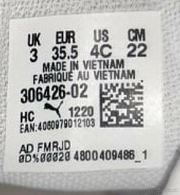 Tenisky zn. PUMA FERRARI vel. 35,5 - 10