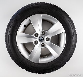Škoda Superb - Originání 16" alu kola - Zimní pneu - 10