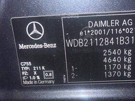 Mercedes w211 280cdi 4 matik facelift N.Dily - 10