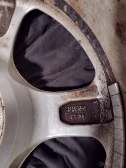 Alu. kola MIM 8Jx17 H2, ET 35, rozteč děr 5x100. - 10