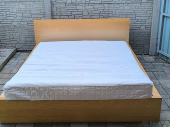 Prodám manželskou postel + Matrací 160cm x 200cm - 10
