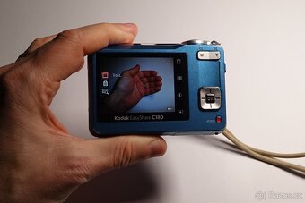 Kodak EasyShare C180 Modrý - 10