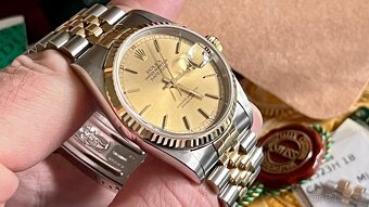 ♛ Rolex datejust ref. 16233 / 36 mm bicolor, FULL Set 🇨🇭 - 10
