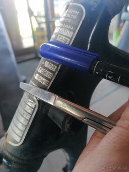 Rám so zadnou vidlicou na CZ 175/ 487 - 10