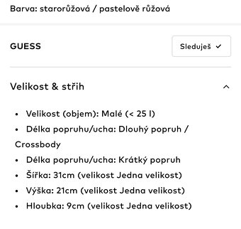 Guess kabelka do ruky aj na rameno - 10