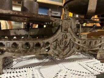 Staré litinové váhy RHEWA kouzlo dávných časů - 10