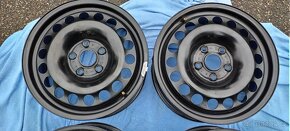Plechové disky na ŠKODA,VOLKSWAGEN originál VW5112,6,5J ET48 - 10