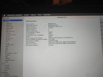 MacBook Pro 13" 2018 - i5, 16GB--1 TB +NOVA BATERIE 7/2025 - 10