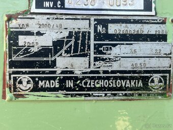 Ohýbačka plechů XOM 2000/4B - 10