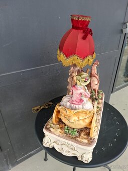 Starožitné porcelánové sousoší Capodimonte - 10