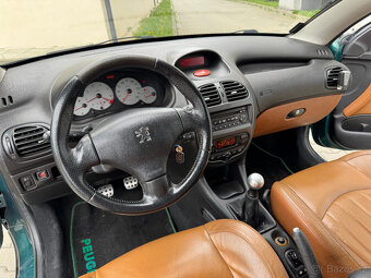 Peugeot 206CC Roland Garros – stylový kabriolet, 2.0, 100kw - 10