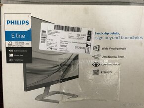 LCD monitor PHILIPS 21,5" černý - 10