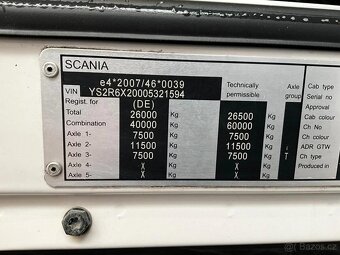 Scania R440 6x2 / Fassi 16 tunmetr / hák - 10