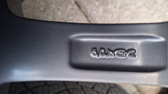 Alu kola Toyota 15" 5x100 zimní pneu 185/65 R15 7-8mm Yaris - 10