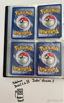 Kusové Pokémon VINTAGE karty (KARTY STARÉ PŘES 25LET)(2) - 10