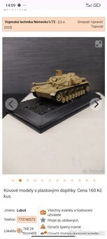 Vojenské modely  1/72 - 10