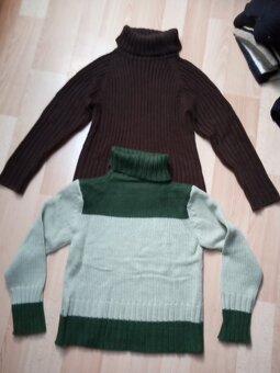 Dámský svetr, úpletová halenka, svetřík-vel. 36/38/40/42 - 10