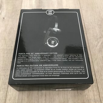 KOSS Porta Pro 25th Anniversary limitovaná edice sluchátek - 10
