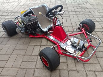 Dobová závodní motokára čz jawa pionýr ficht babeta sachs ND - 10