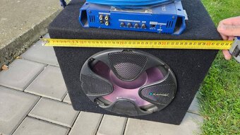 Blaupunkt woofer + zesilovač Blaupunkt GTA270 400w - 10