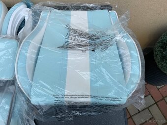 Ferghana Herní Křeslo Světle Modré - 10