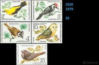 Kompletné série - nepečiatkované - (Fauna 2) - 10