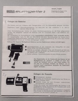 kamera 8mm - 10