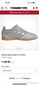 Salovky Adidas vel 33, stelka 20 cm - 10