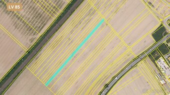 INVESTIČNÍ TIP – zemědělské pozemky u Baťova kanálu – 18,5ha - 10