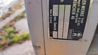 Vibracni deska Wacker Neuson 2450, 150kg, Farymann + vozik - 10