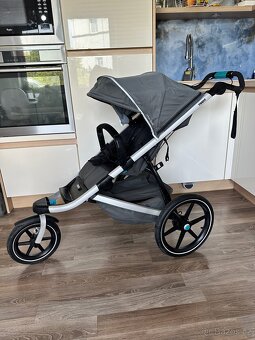 Kocarek Thule urban glide 2 + korbicka + prislusenstvi - 10