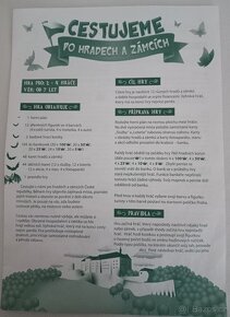 Společenská hra Cestujeme po hradech a zámcích - 10