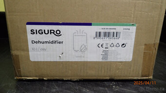 Odvlhčovač vzduchu Siguro DH-B600W Loggerhead 10L - 10