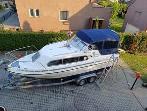 Kajutová loď Viking 22 6,7x2,4m motor150mth vozík 2,7t - 10