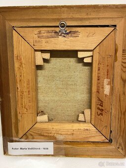 Obraz Květiny -olejomalba na plátně autorka: M.Vodičková - 10