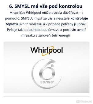 Mrazák / mrazničku Whirlpool UW8 F2Y WBI F 2 bílá - 10
