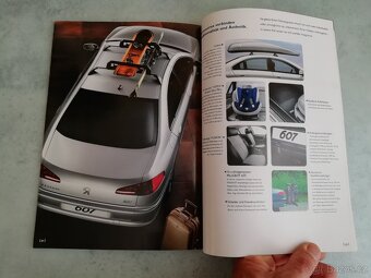 Peugeot 607 - DE katalog 2004 a ceník - doprava ceně - 10