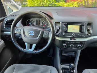 Alhambra 2.0TDI/103kW Style,4x4,7míst,2015,tažné,kamera - 10