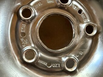Originální plechové disky Škoda 5x112 R16 - 205/55/16 - 10