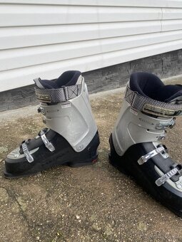 Lyže Rossignol 162cm + lyžáky + hůlky - 10