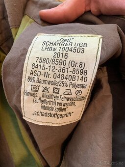 Kompletní set Bundeswehr Flecktarn vojenského oblečení - 10
