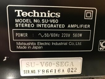 Technics SU-V60  Perfektní kondice - 10