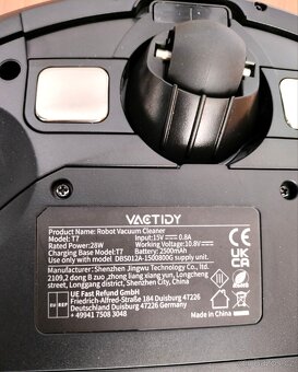 Robotický vysavač 2v1 Vactidy T7 - 10