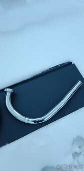 Jawa 350/354/360 Kolena Výfuku+ Matice Jawa Speciál Chrom - 10